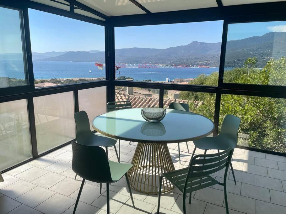Charmante Petite Maison Magnifique Vue Mer Propriano  Exterior foto